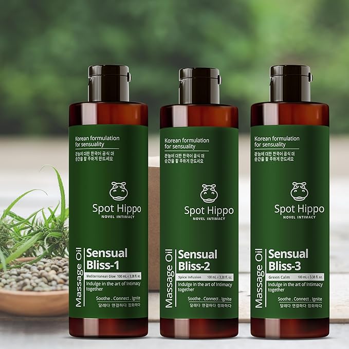 Massaging Oil (Spice Enfusion) Sensual Bliss-2 Deep Hydration Intimate Relaxation For play Essential Men Women Ritual Body Polishing Oil