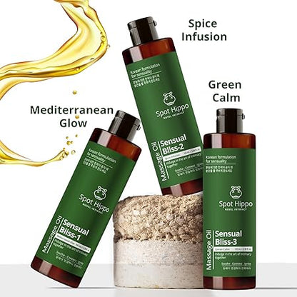 Green Calm Vitamin E Face & Body Oil – After Bath Daily Glow Oil Rosehip Oil, Almond, Olive, Jojoba & Orange Oils – 100ml