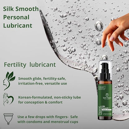 Lubricant Straberry Delight Silk Smooth 2 Water Based Personal Lube Couples PH Balanced Non Sticky Long Lasting Glide Gel Fertility Friendly Natural Aloevera Men Women