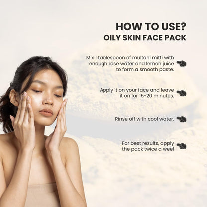 Botania Naturals care from nature 100% Pure Multani Mitti Powder for Face Pack (200G) for Exfoliating Soothing Nourishing Face, Skin & Hair