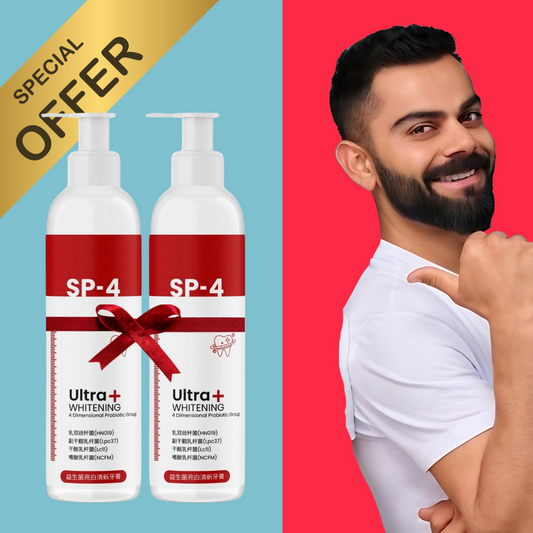 SP4 Ultra Whitening Probiotic Toothpaste (Pack of 2)